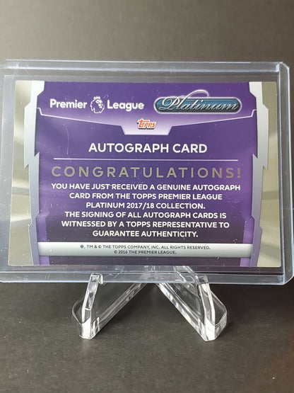 Matt Phillips 2018 Topps Premier League Platinum AUTO