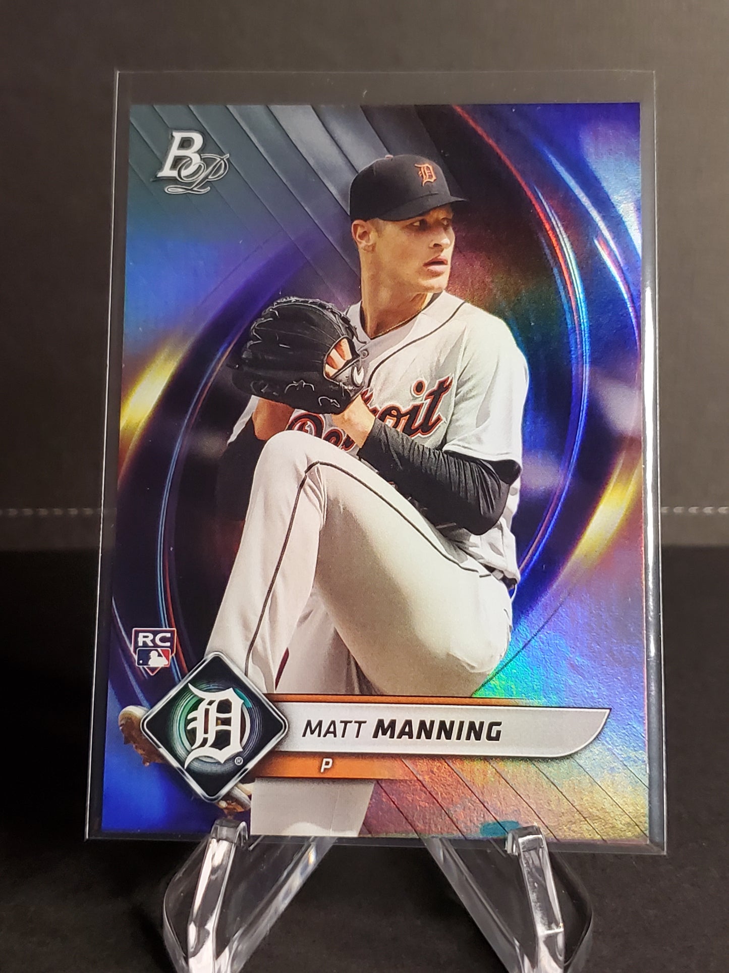 Matt Manning 2022 Bowman Platinum RC #6