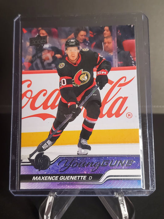 Maxence Guenette 2023/24 Upper Deck Series 2 Hockey Young Guns #455