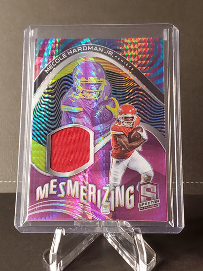 Mecole Hardman Jr 2021 Panini Spectra Mesmerizing - Game Worn Jersey Patch #ME-MH, /15