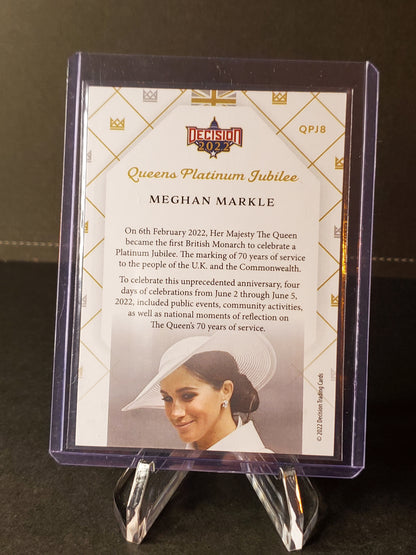 Meghan Markle 2022 Leaf Decision Queen's Platinum Jubilee #QPJ8