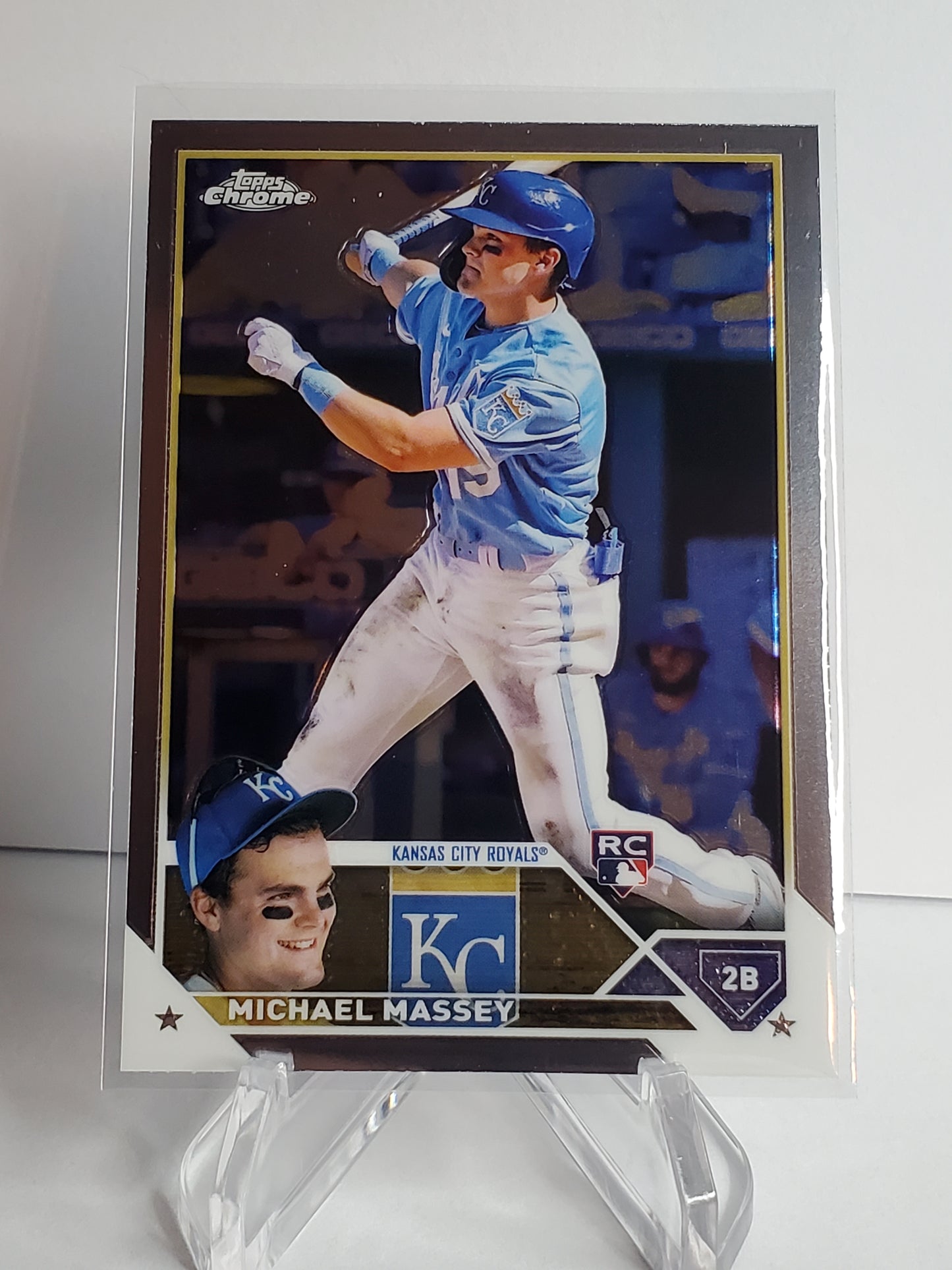 Michael Massey 2023 Topps Chrome RC #42