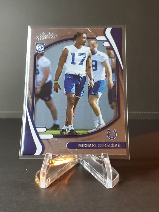 Michael Strachan 2021 Panini Absolute RC #188