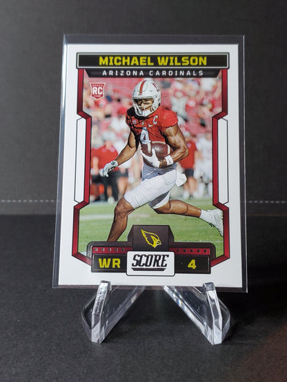 Michael Wilson 2023 Panini Score Football RC #362