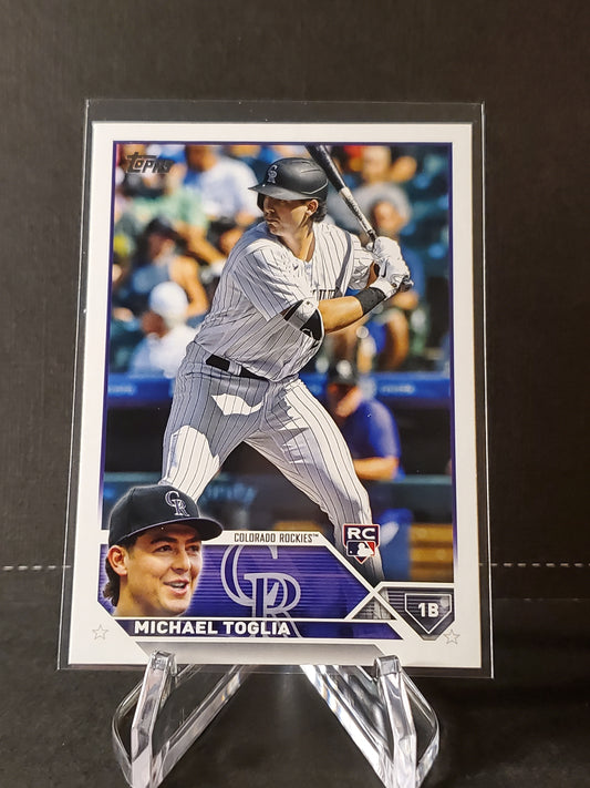 Michael Toglia 2023 Topps Series 2 RC #616