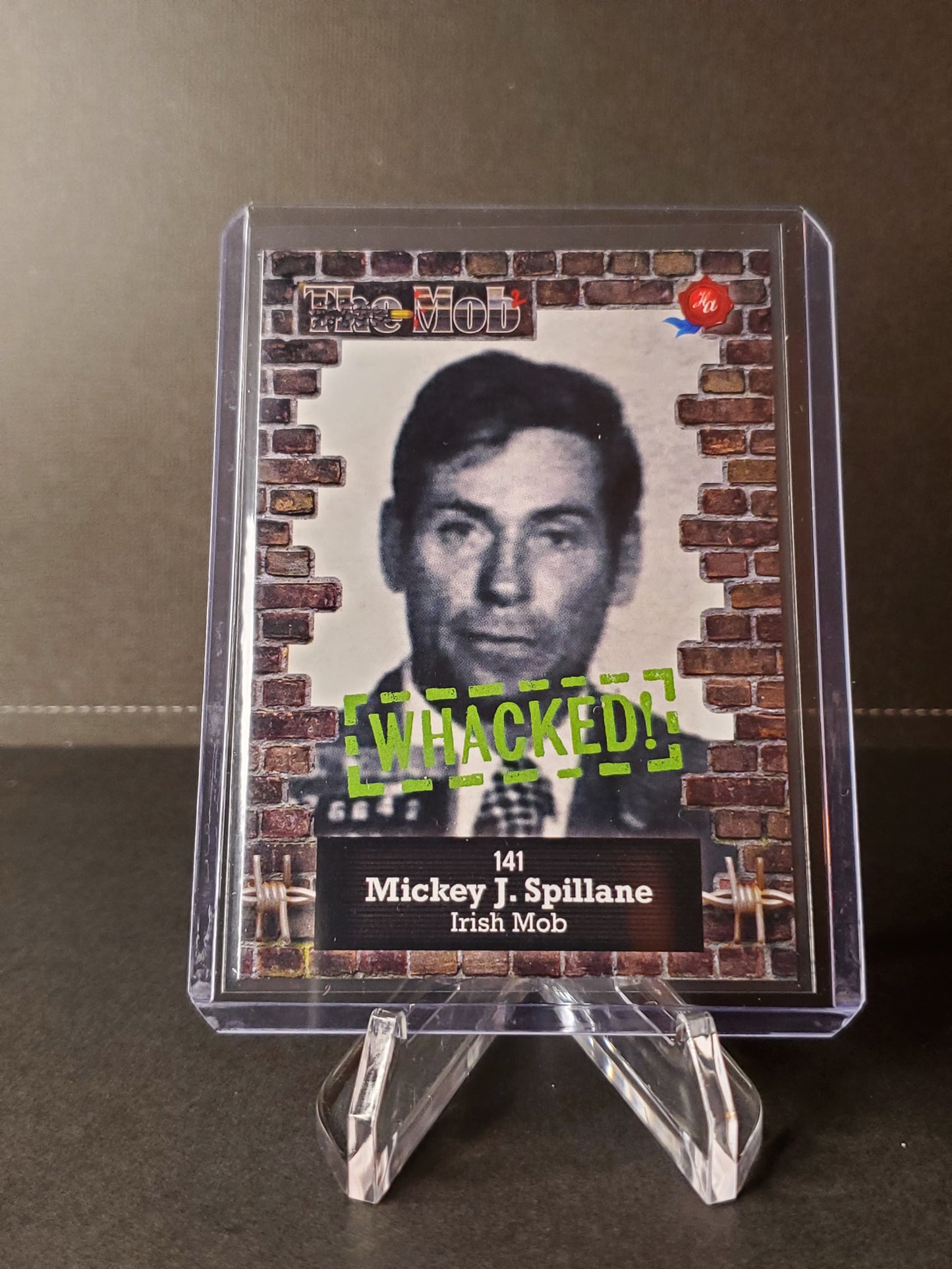 Mickey J. Spillane 2023 Historic Autographs The Mob 2 /64 - #141