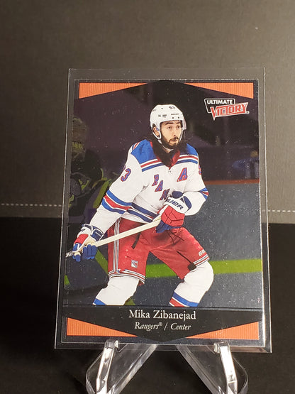 Mika Zibanejad 2020-21 Upper Deck Extended Series Ultimate Victory #UV-7