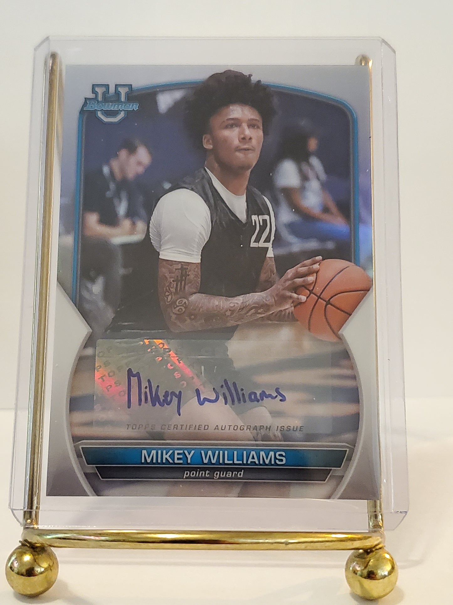 Mikey Williams - 2023 Bowman Chrome University Basketball Auto #434/499