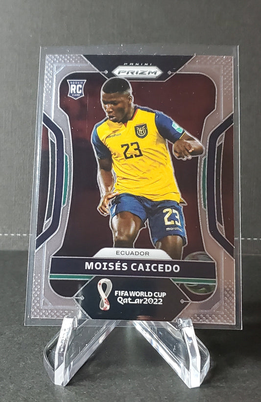 Moises Caicedo 2022 Panini Prizm World Cup Qatar RC #81