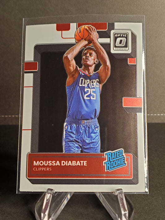 Moussa Diabate 2022-2023 Donruss Optic Rated Rookie #247