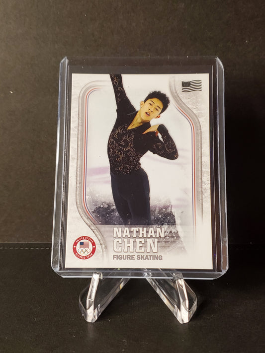 Nathan Chen 2018 Topps US Winter Olympics #USA-17: #'d /99