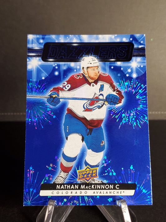 Nathan MacKinnon 2023/24 Upper Deck Series 2 Dazzlers #DZ-87