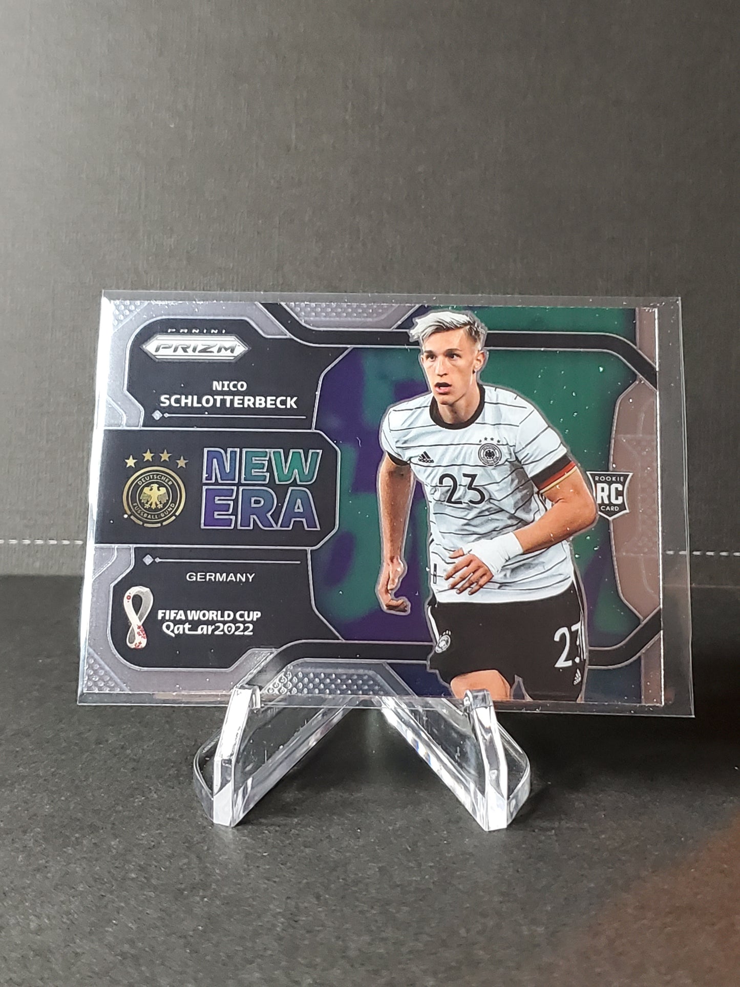 Nico Schlotterbeck 2022 Panini Prizm World Cup Qatar New Era RC #15