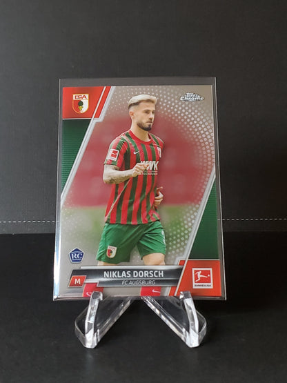 Niklas Dorsch 2021-2022 Topps Chrome Bundesliga RC #3