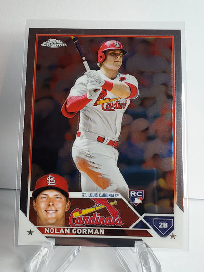 Nolan Gorman 2023 Topps Chrome RC #192