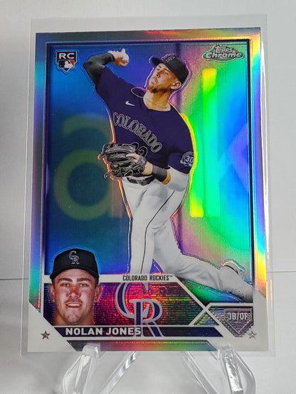 Nolan Jones 2023 Topps Chrome RC #43