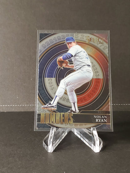 Nolan Ryan 2022 Panini Select Baseball Numbers #SN10