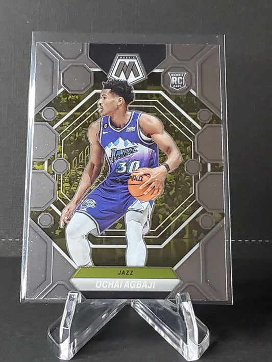 Ochai Agbaji 2022-2023 Panini Mosaic Basketball RC #208