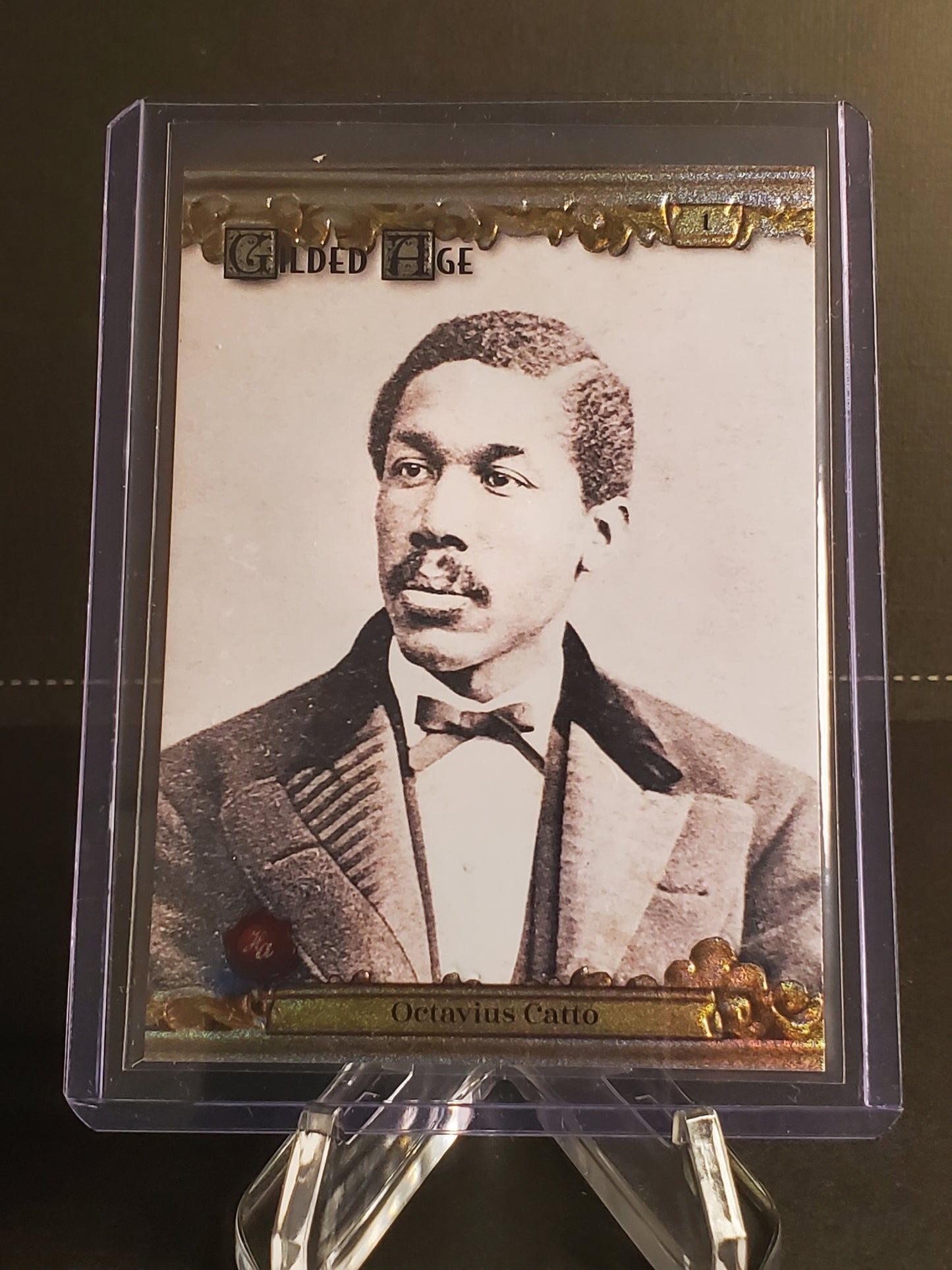 Octavius Catto 2022 Gilded Age Historic Autographs Foil 14/25