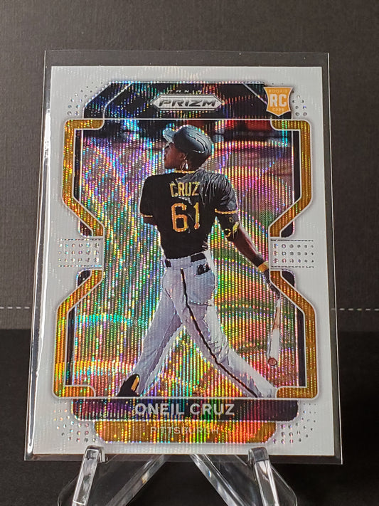 Oneil Cruz 2022 Panini White Wave Prizm RC #118