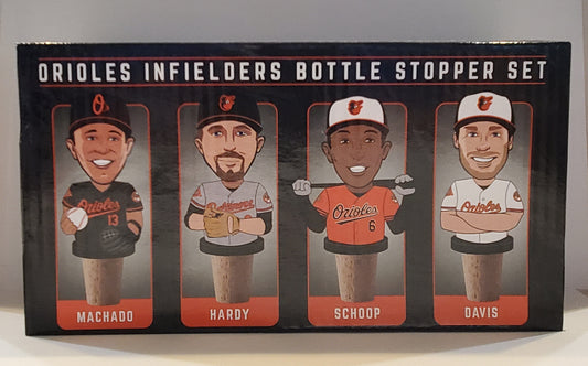 Orioles Infielders Bottle Stopper Set