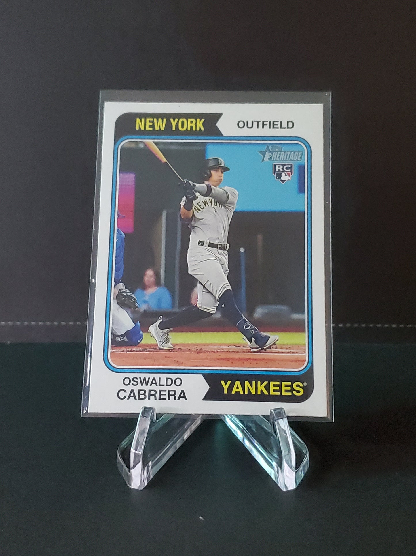 Oswaldo Cabrera 2023 Topps Heritage RC #135