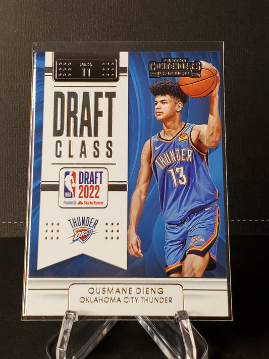 Ousmane Dieng 2022 Panini Chronicles Draft Class Contenders RC #22