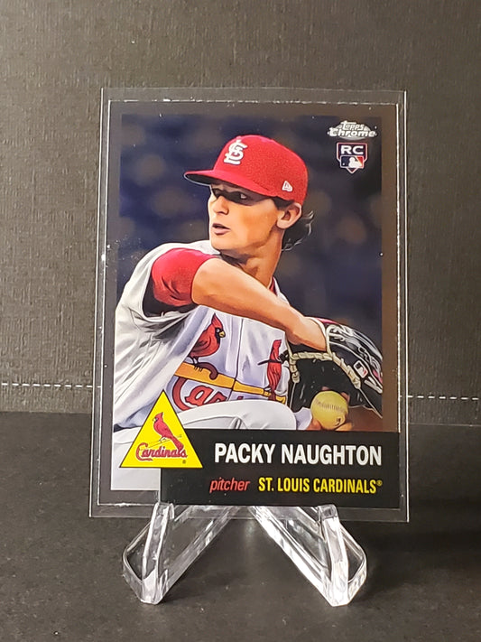 Packy Naughton 2023 Topps Chrome Platinum RC #396