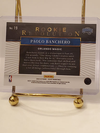 Paolo Banchero - 2022 Panini Select NBA - Silver Rookie Revolution #19