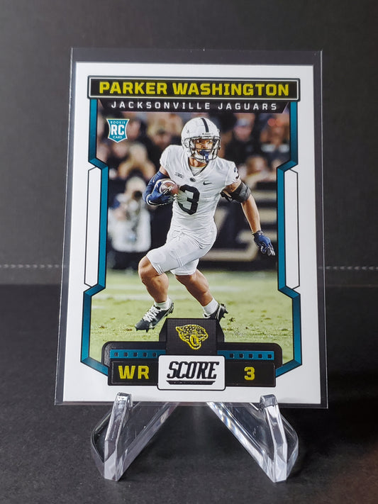 Parker Washington 2023 Panini Score Football RC #361