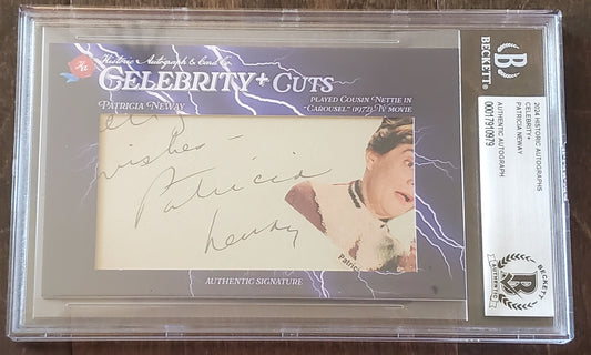 2024 Historic Autographs Celebrity Patricia Neway Cut AUTO - 1/1 One of One