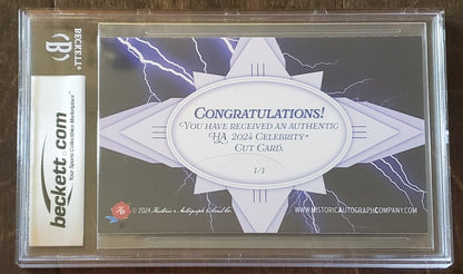2024 Historic Autographs Celebrity Patricia Neway Cut AUTO - 1/1 One of One