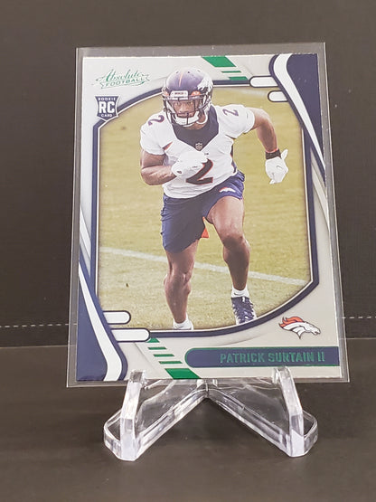 Patrick Surtain II 2021 Panini Absolute Green RC #143