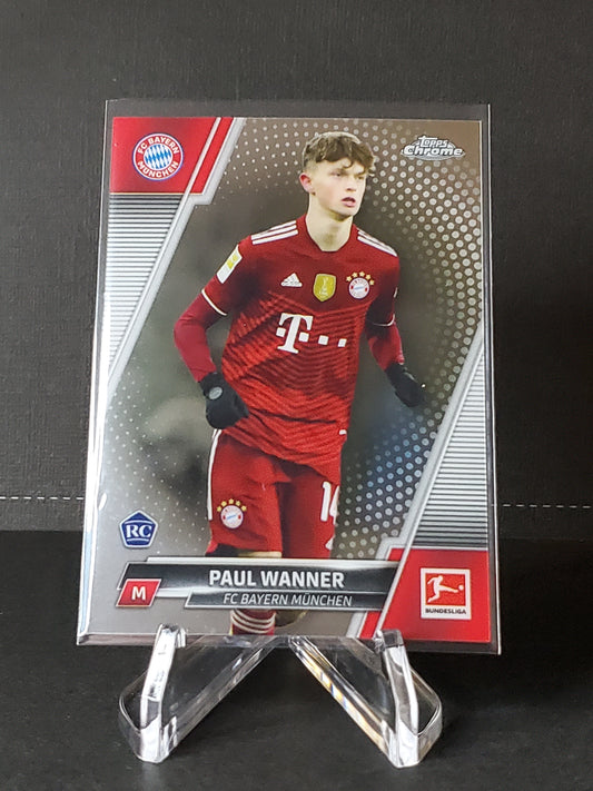 Paul Wanner 2021-2022 Topps Chrome Bundesliga RC #46