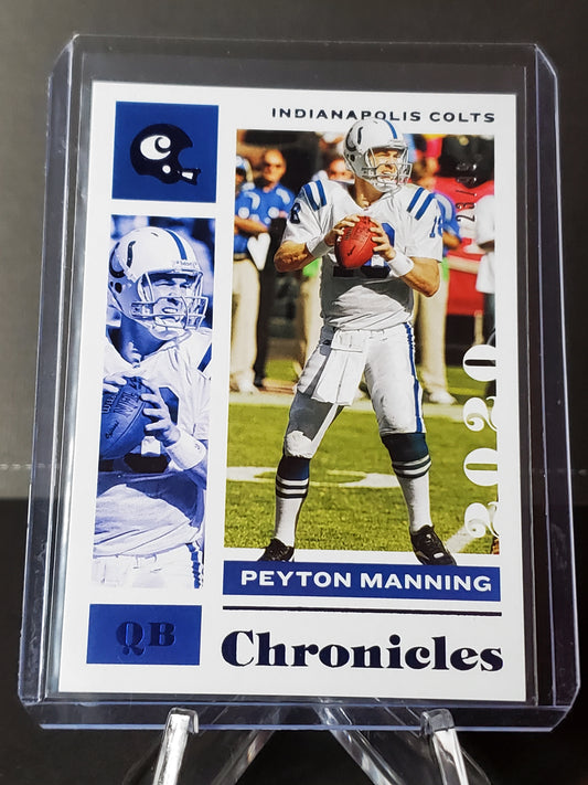 Peyton Manning 2020 Panini Chronicles Football BLUE #41: /99