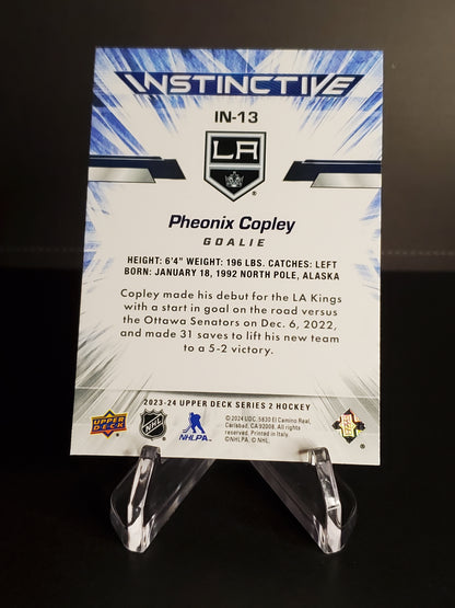 Pheonix Copley 2023/24 Upper Deck Series 2 Instinctive #IN-13