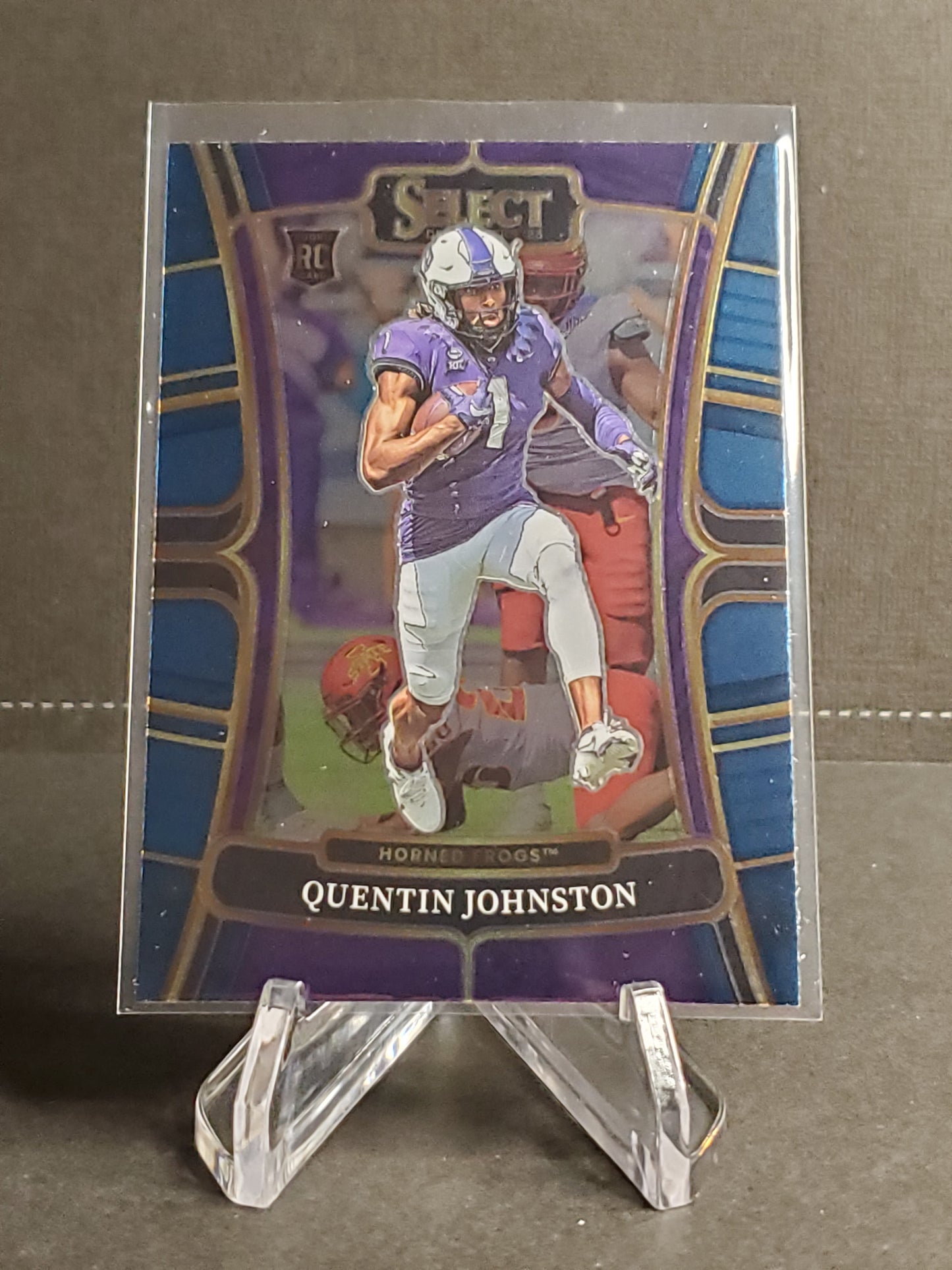 Quentin Johnston 2023 Panini Select Draft Picks RC #5