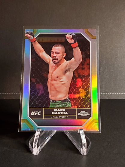 Rafa Garcia 2024 Topps Chrome UFC Refractor #157