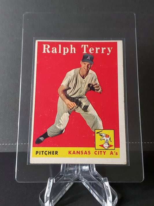 Ralph Terry 1958 Topps Baseball #169