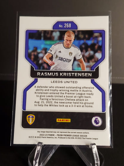 Rasmus Kristensen 2022-23 Panini Prizm Premier League RC #268