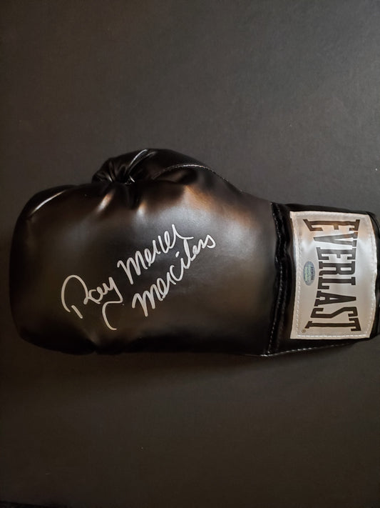 Ray Mercer Signed Everlast Boxing Glove Inscribed "Merciless" (COA)