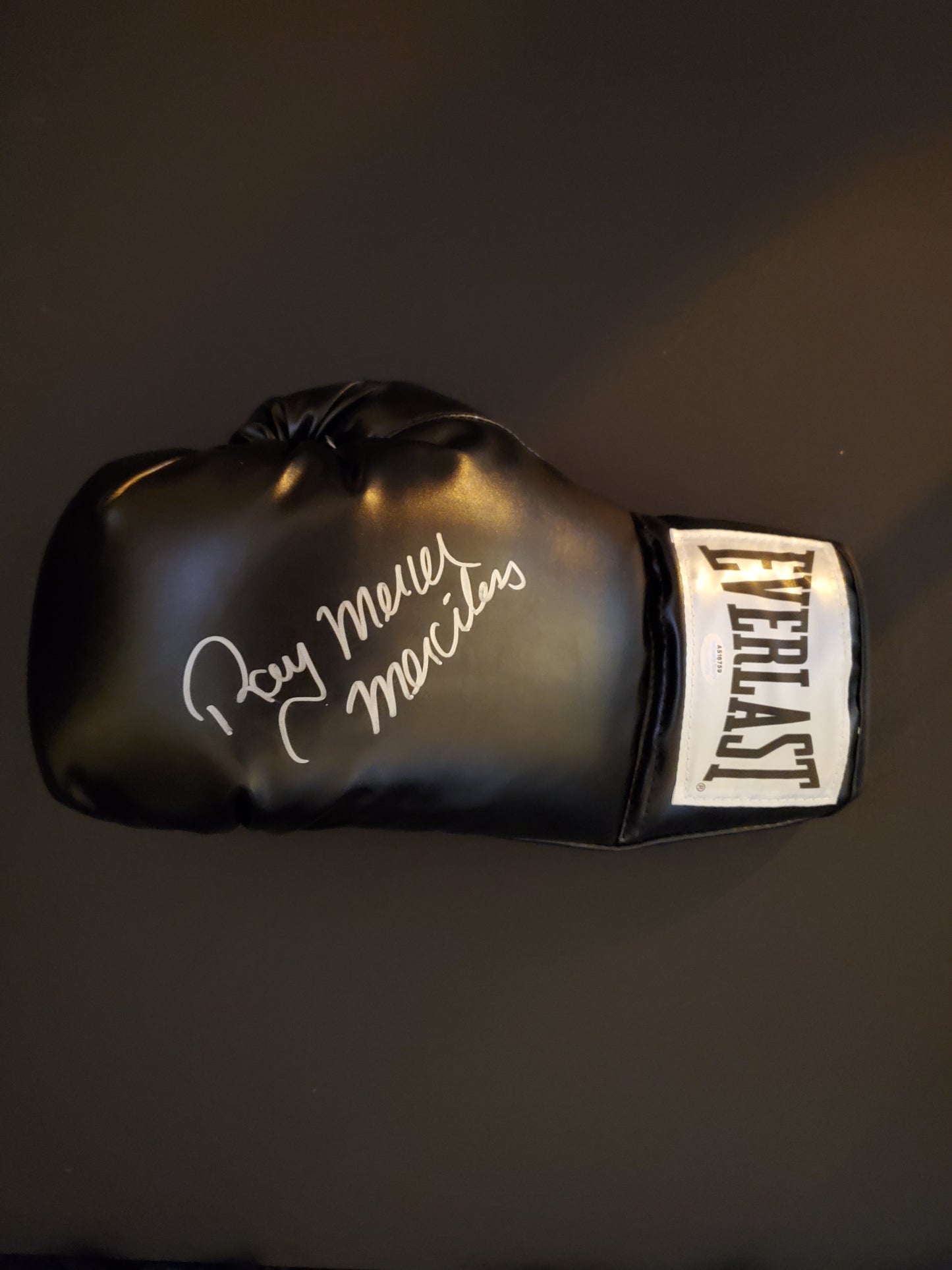 Ray Mercer Signed Everlast Boxing Glove Inscribed "Merciless" (COA)