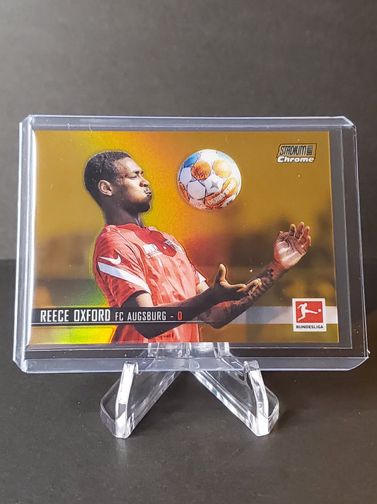 Reece Oxford 2021-2022 Topps Stadium Club Chrome Gold Refractor #4: /50