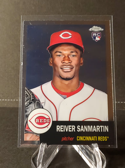 Reiver Sanmartin 2023 Topps Chrome Platinum RC #441