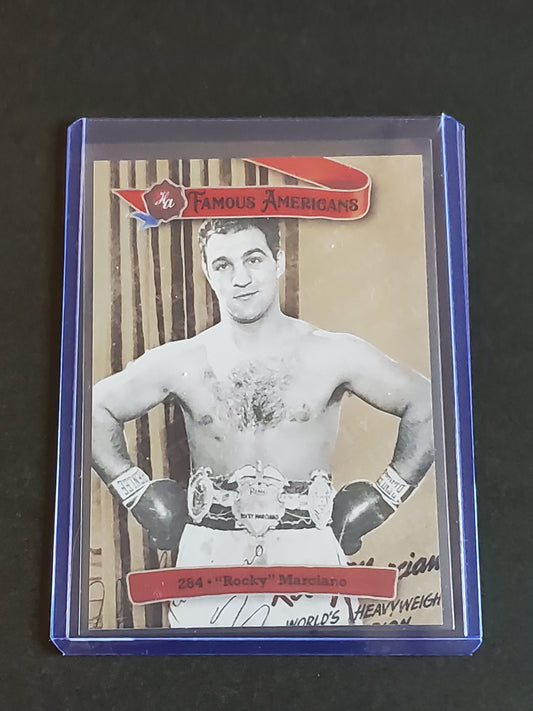 Rocky Marciano 2021 Famous Americans Historic Autographs /25