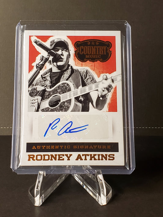 Rodney Atkins 2014 Panini Country Music AUTO #S-RA: /499