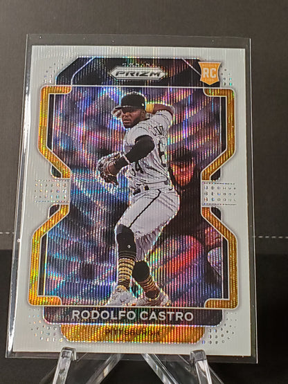 Rodolfo Castro 2022 Panini White Wave Prizm RC #64