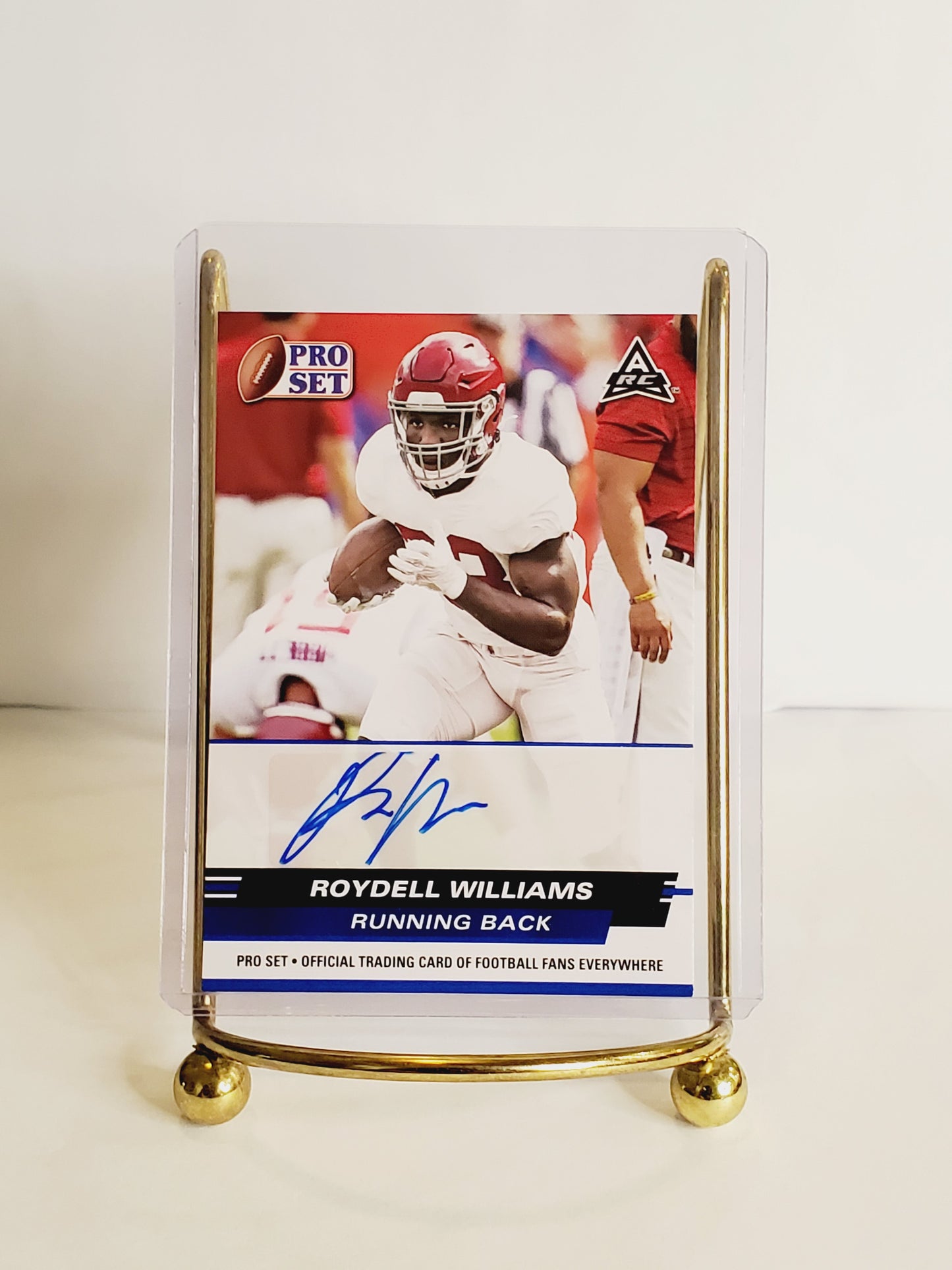 Roydell Williams 2022 Pro Set RC AUTO #PSA-RW1