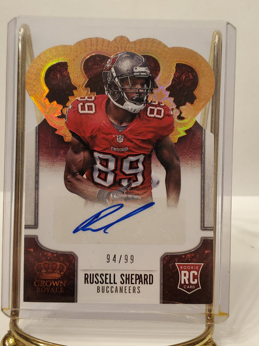 Russell Shepard - 2013 Panini Crown Royale Auto RC #'d 94/99