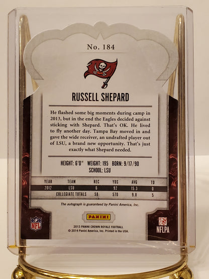 Russell Shepard - 2013 Panini Crown Royale Auto RC #'d 94/99